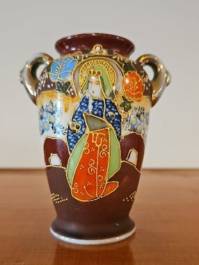 Vintage Satsuma Vase